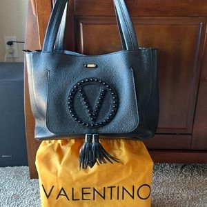 Valentino by Mario Valentino Leather Handbag